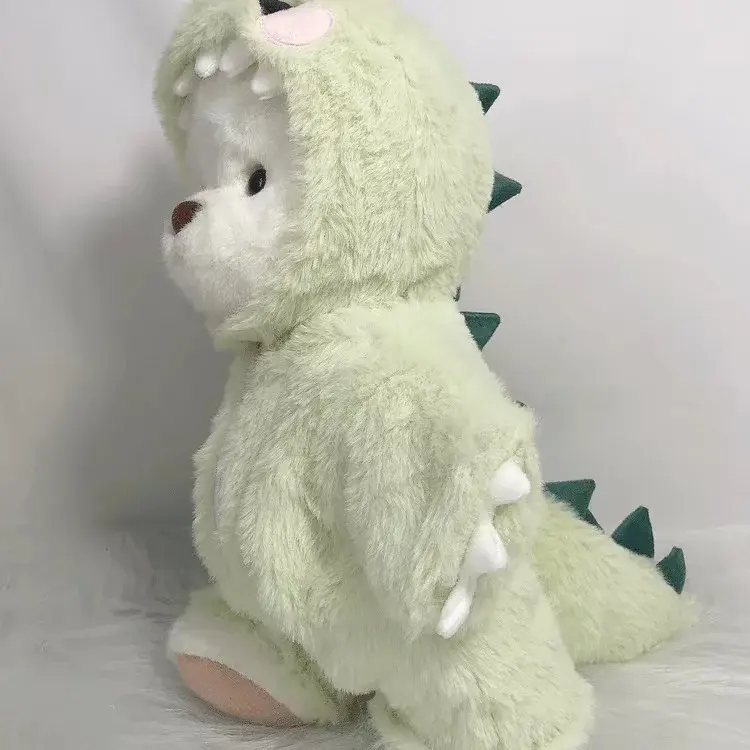 Teddybär im Dinosaurier-Kostüm | Weiches Plüschtier – Bimbino