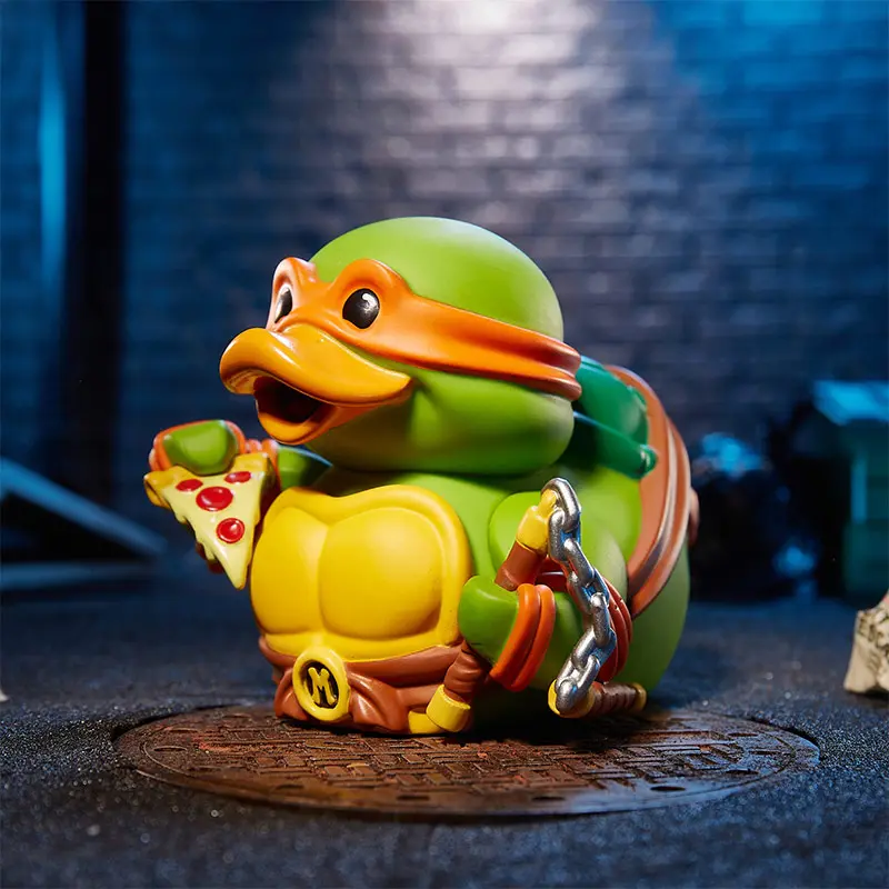 Teenage Mutant Ninja Turtles Michelangelo Badeente Sammelfigur TUBBZ