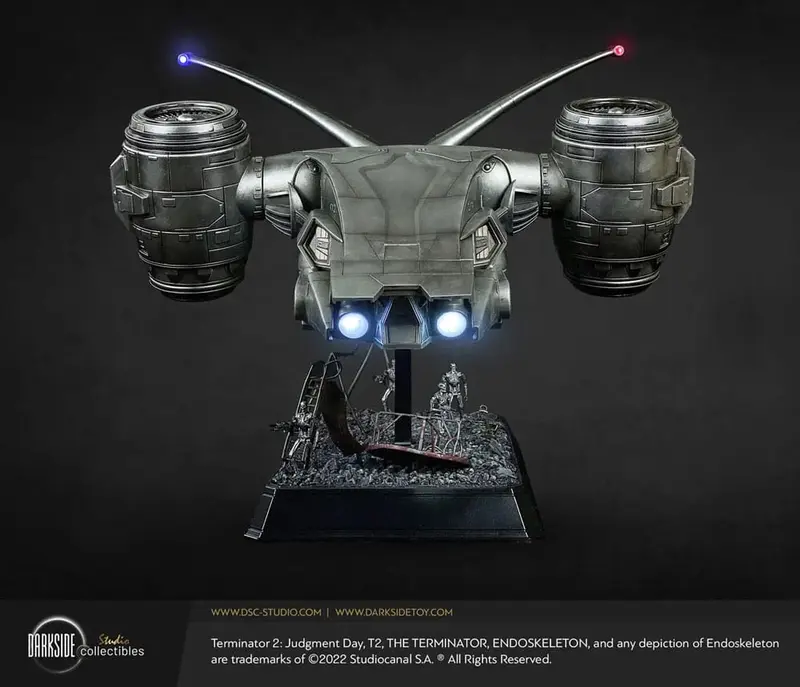 Terminator 2 Judgment Day Replik Aerial Hunter Killer 30th Anniversary Edition 60 cm