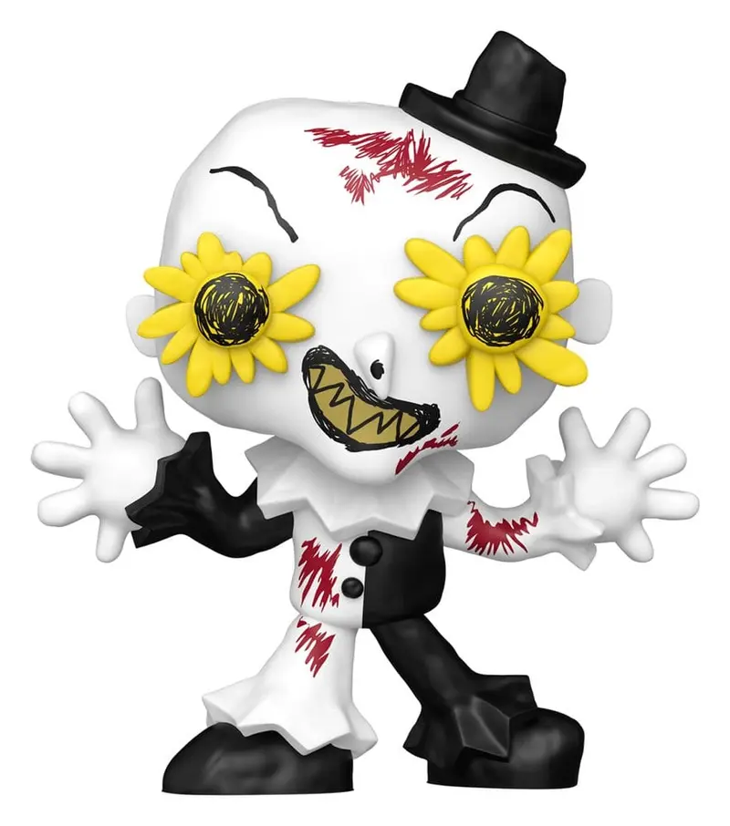 Terrifier POP! Movies Vinyl Figur Doodles- Art the Clown 9 cm