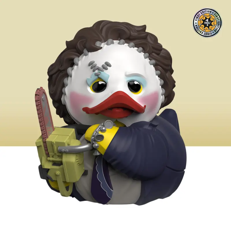 Texas Chainsaw Massacre Leatherface Pretty Woman Badeente Sammelfigur Figur TUBBZ
