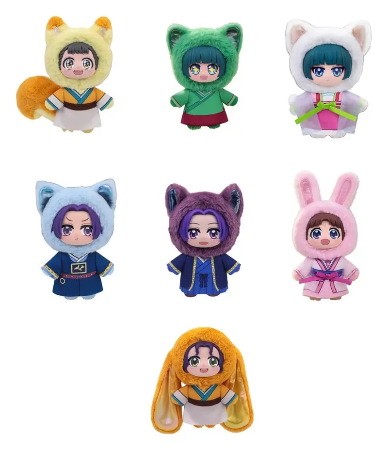 The Apothecary Diaries Vinyl Face Plüschfiguren Blind Box 14 cm Display (6)