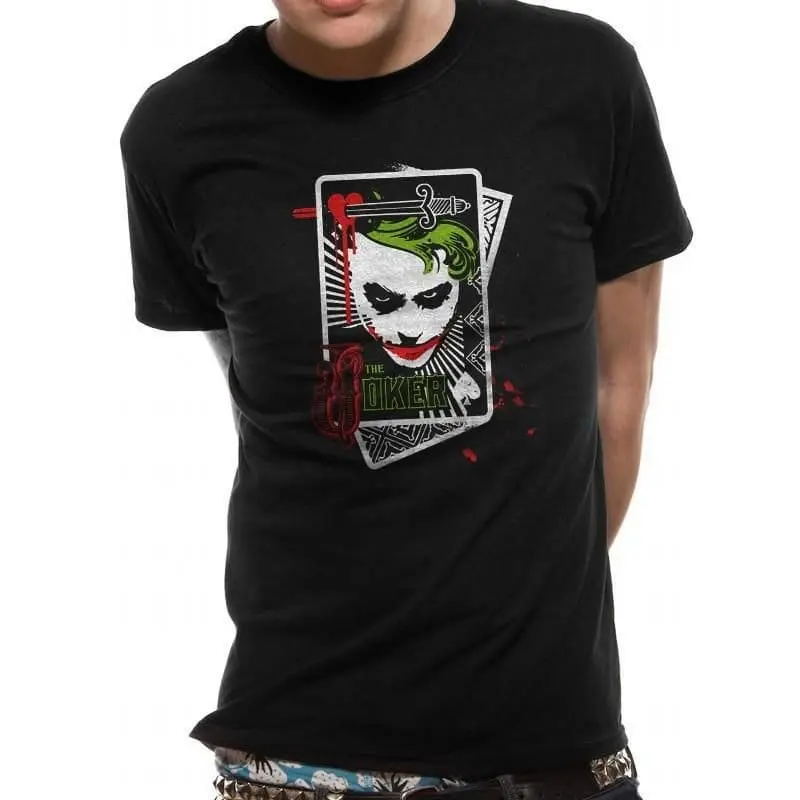 The Dark Knight T-Shirt Playing Card Größe XXL