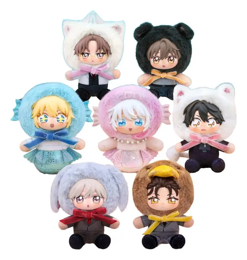 The Falling Merman Vinyl Face Plüschfiguren Blind Box 10 cm Display (6)