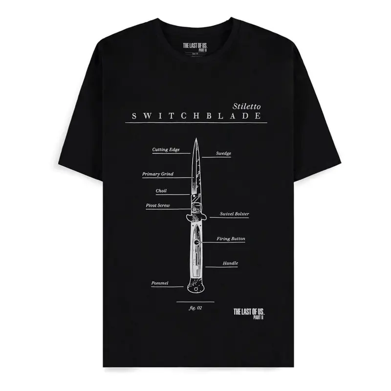 The Last of Us T-Shirt Switchblade  Größe L