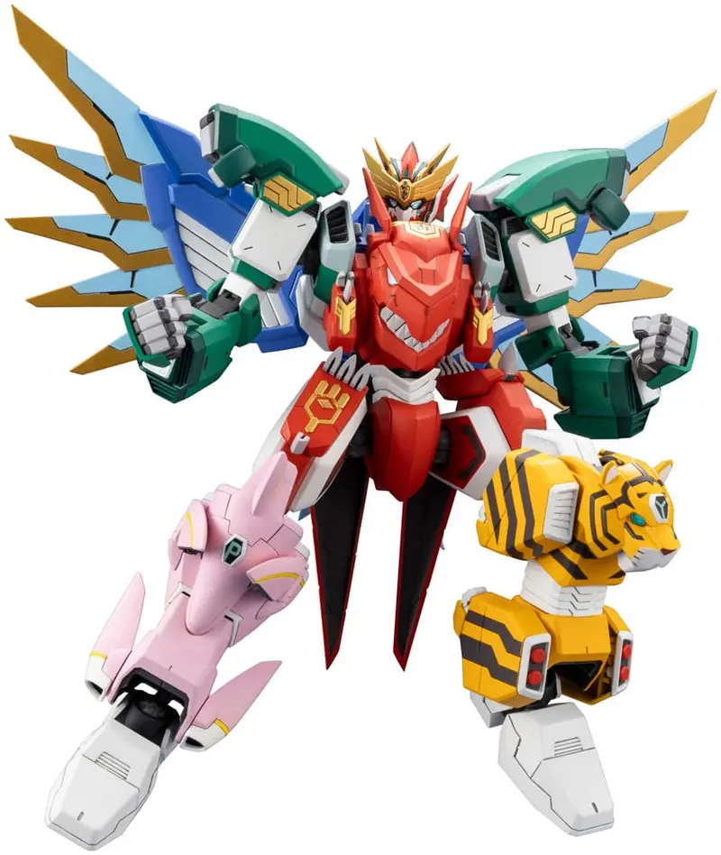 The Red Ranger Becomes an Adventurer in Another World Plastic Model Kit Maximum Kizuna Kaiser 17 cm