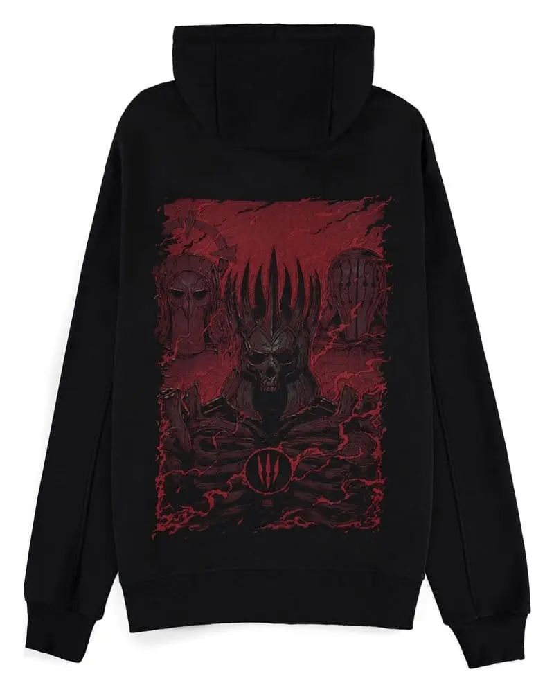 The Witcher Kapuzenpullover mit Reißverschluss The Wild Hunt XXL