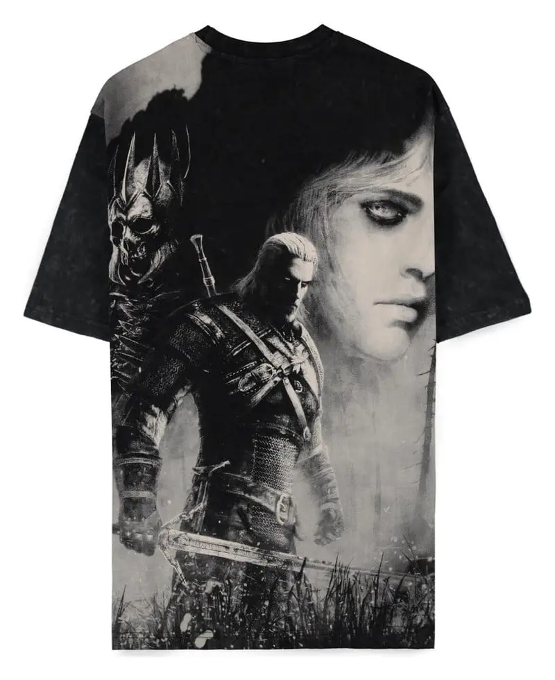 The Witcher T-Shirt Geralt and Yennefer S
