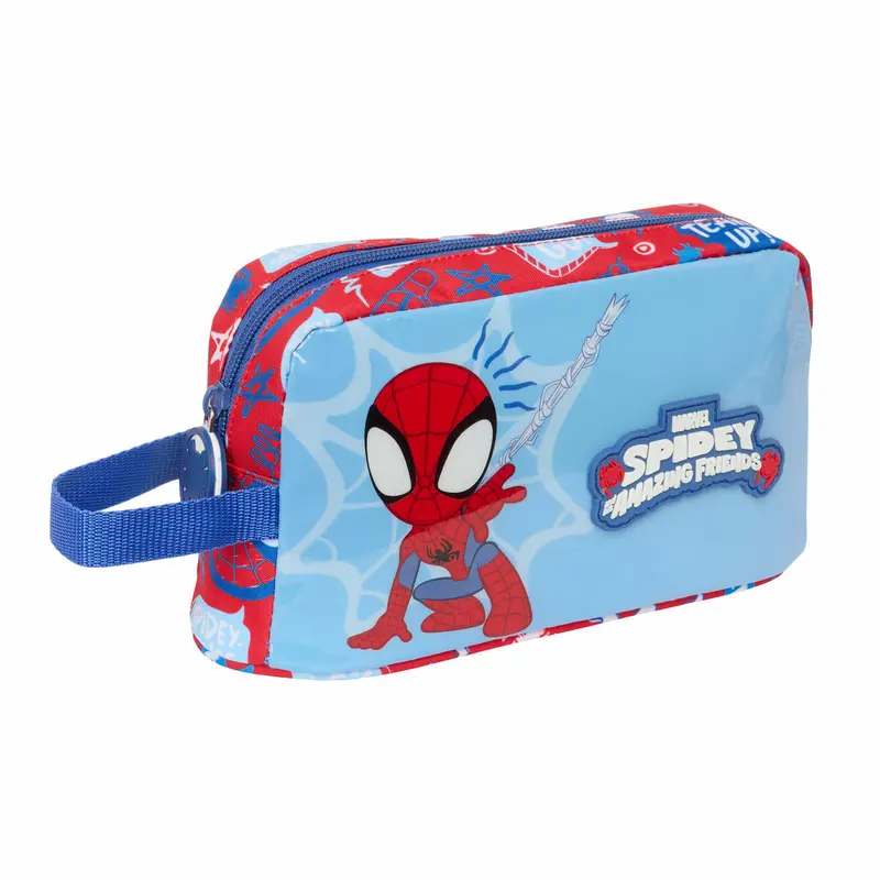Thermo-Vesperbox Spider-Man Rescue Blau Rot 21,5 x 12 x 6,5 cm