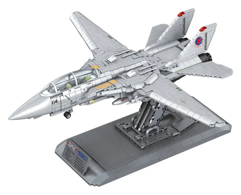 Top Gun Brick System Klemmbaustein Set Maverick's F-14A Tomcat