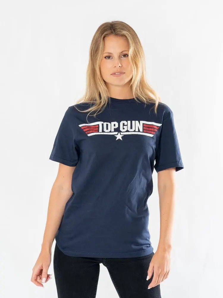 Top Gun T-Shirt Logo Größe S
