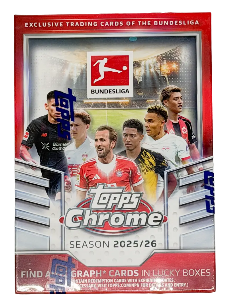 TOPPS Bundesliga 2025-2026 Chrome Blaster Box
