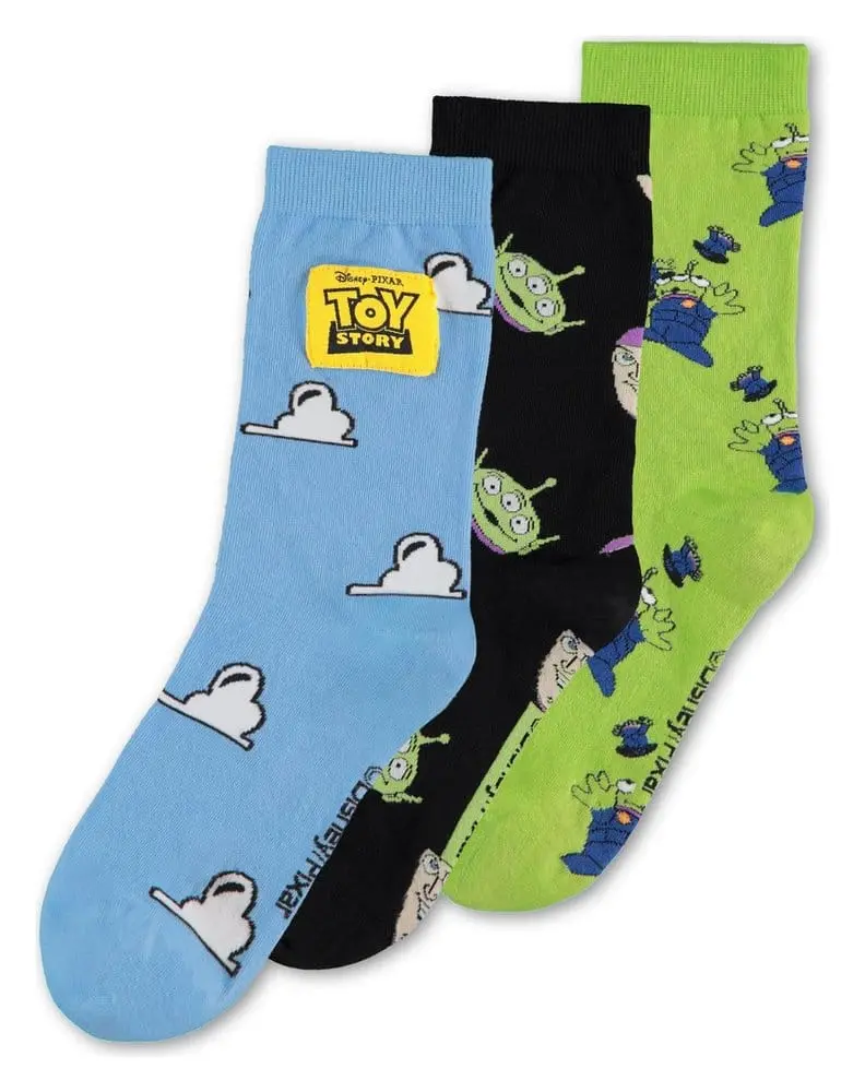 Toy Story 5 Socken 3er-Pack Crew 39-42