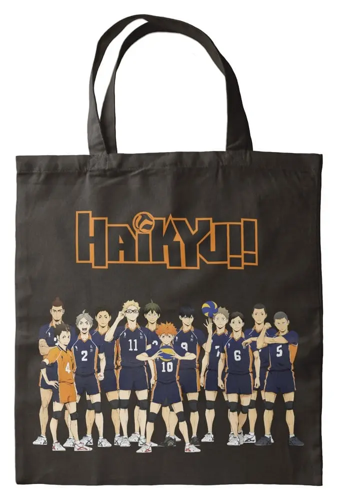 Tragetasche Haikyu Schwarz 40 x 35 cm