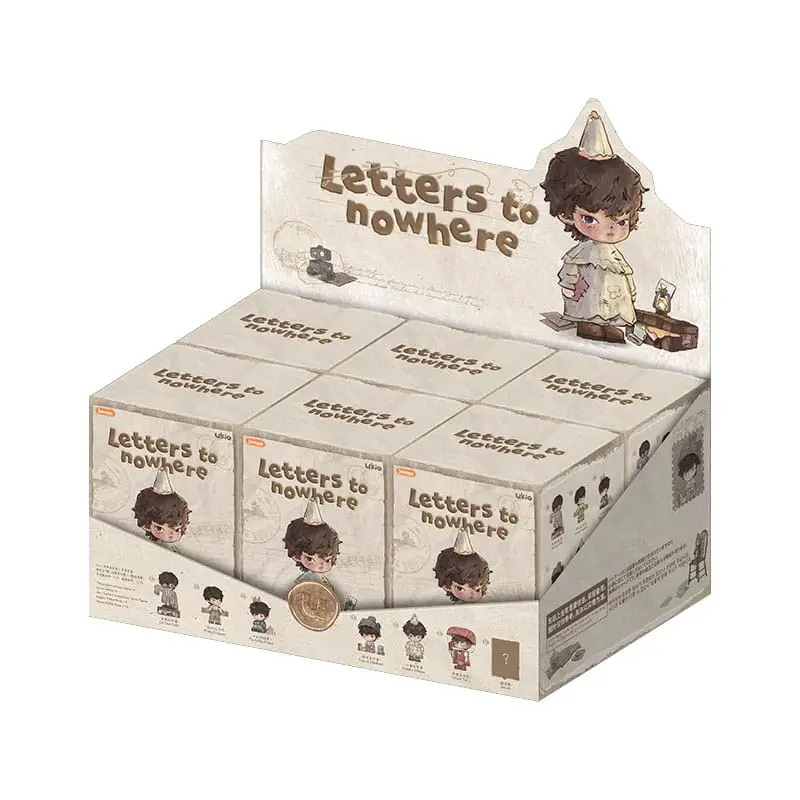 Ukio Letters to nowhere Series Blind Box Figur 8 cm Display (6)