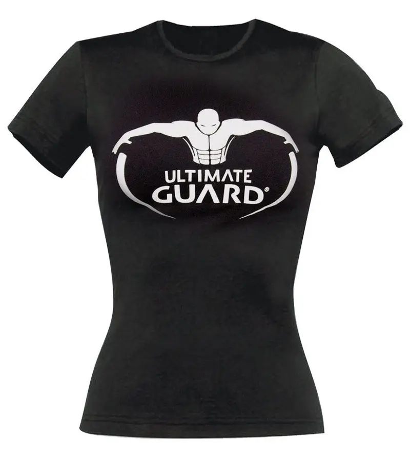 Ultimate Guard Girlie T-Shirt Logo Schwarz Größe XL