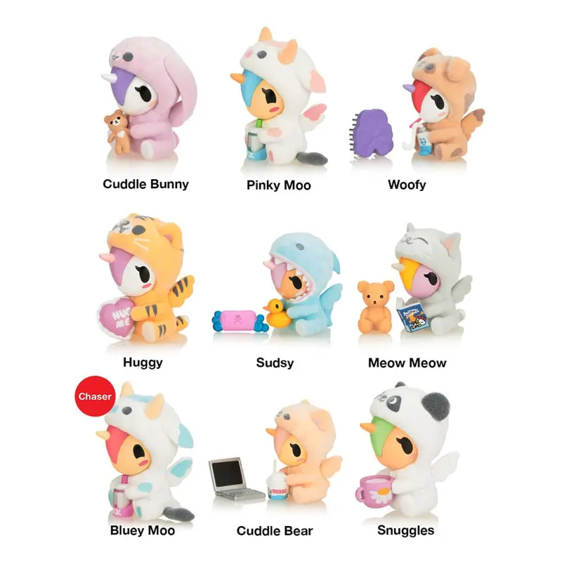 Unicorno Blind Box Figuren Sortiment Cozy Unicorno 7 cm (8)