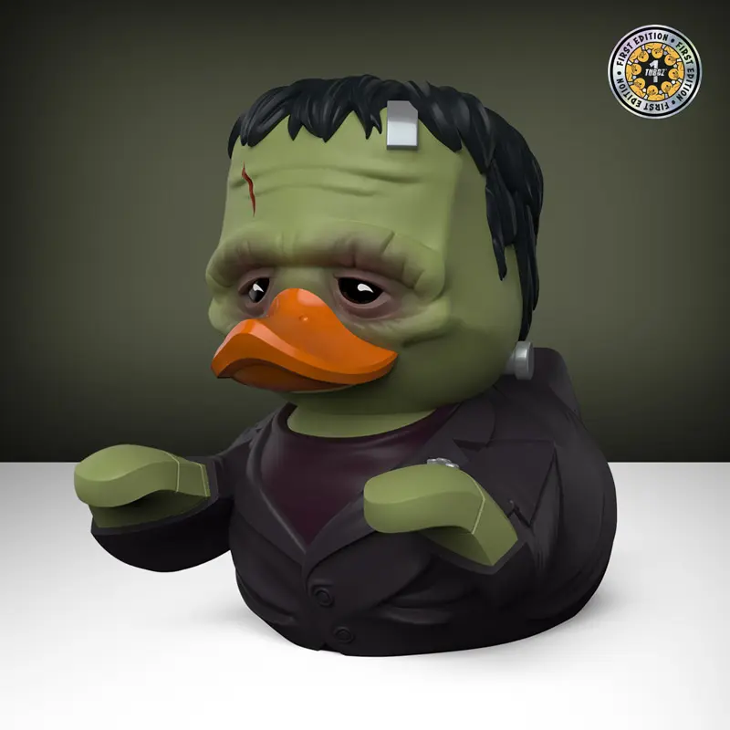 Universal Monsters Frankenstein Horror Ente Badeente Sammelfigur TUBBZ