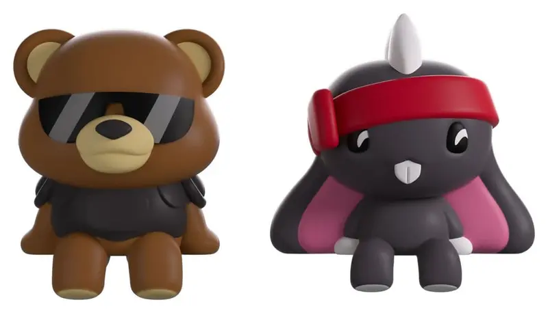 Valorant Vinyl Figuren TactiBear & TactiBunny 6 cm
