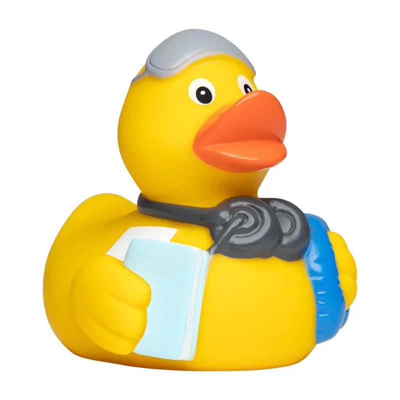 Vielflieger Reisen Urlaub Ente Badeente Quietscheente Schnabels