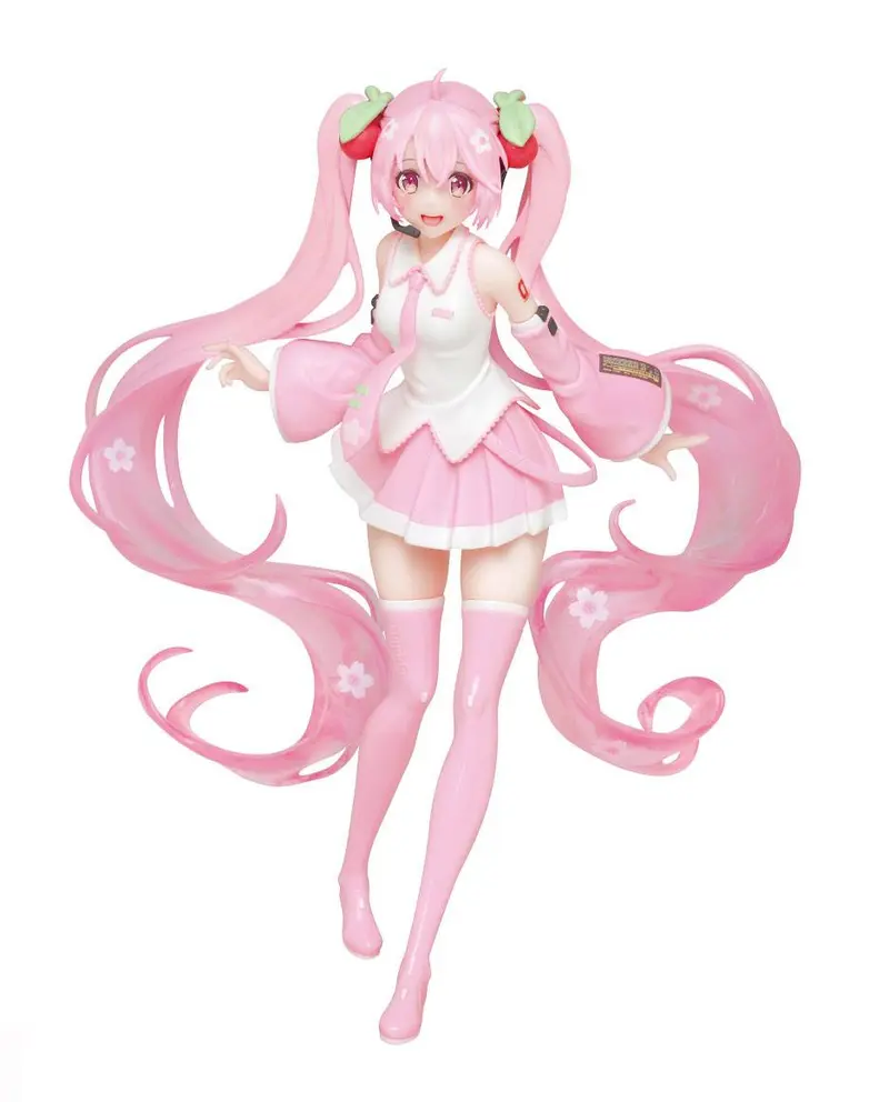 Vocaloid PVC Statue Sakura Miku Newly Written Illustration Ver. 20 cm