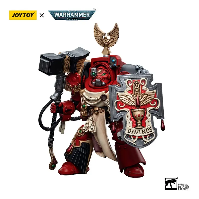 Warhammer 40k Actionfigur 1/18 Blood Angels Assault Terminators Brother Davinos 12 cm