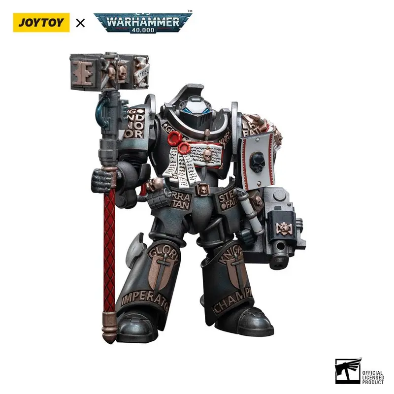 Warhammer 40k Actionfigur 1/18 Grey Knights Terminator Caddon Vibova 13 cm