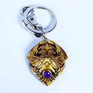Warhammer 40K Metall-Schlüsselanhänger Custodian Shoulder Plate