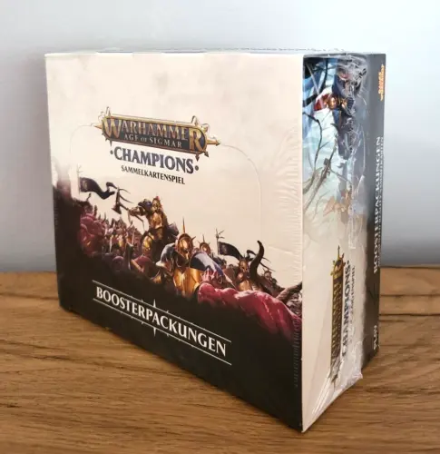 Warhammer Age Of Sigmar Champions Sammelkartenspiel 24x Booster Display DE NEU