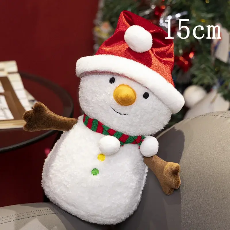 Weihnachtsmann Plüschtier 3er-Set | Weiches Kuscheltier – Bimbino