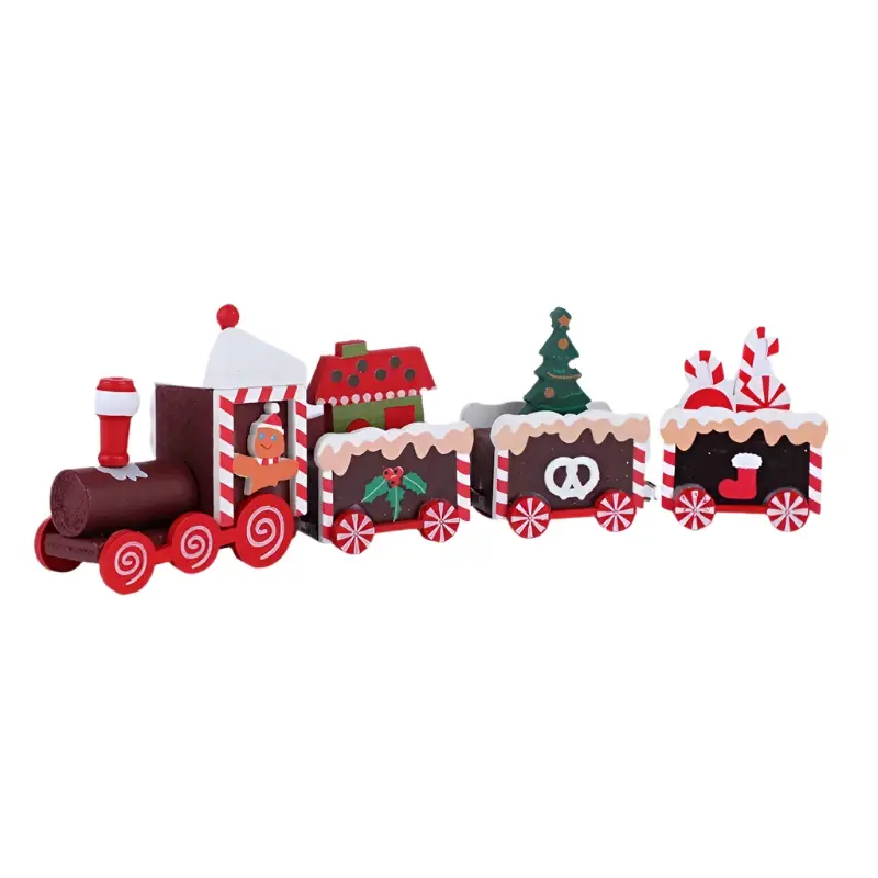 Weihnachtszug Spielzeug mit 4 Waggons | ab 3 Jahren – Bimbino
