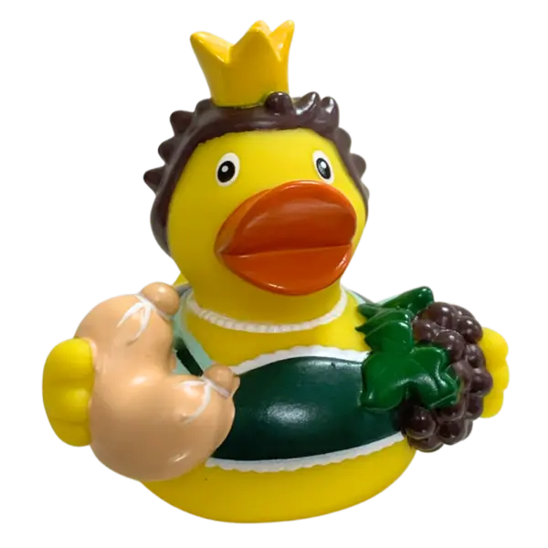 Weinkönigin Stadt Ente Badeente Quietscheente Schnabels