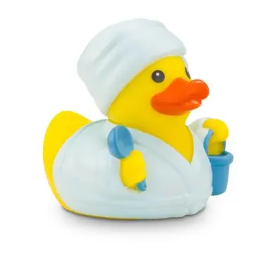 Wellness Spa Beauty Ente Badeente Quietscheente Gummiente