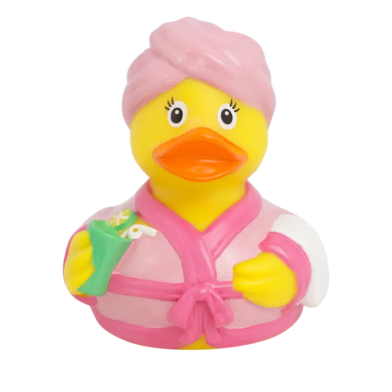 Wellness Spa Ente Badeente Quietscheente Gummiente Lilalu