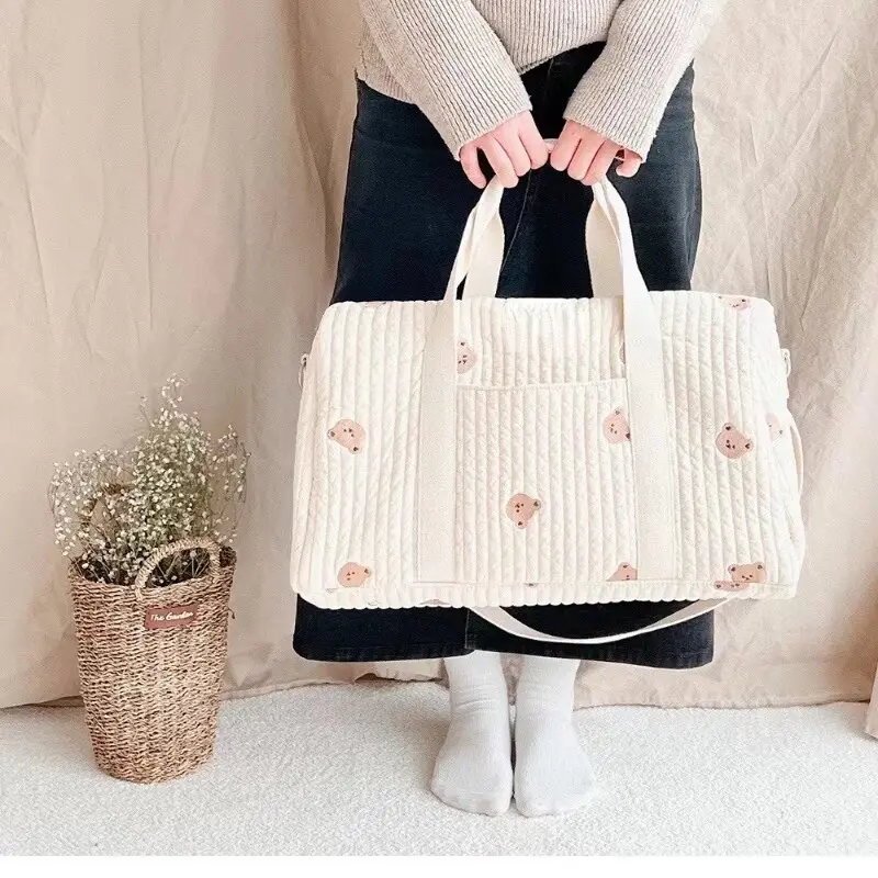 Wickeltasche mit Schultergurt | Große Mama-Tasche – Bimbino