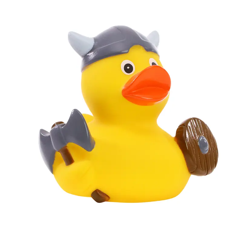 Wikinger Ente Badeente Quietscheente Schnabels