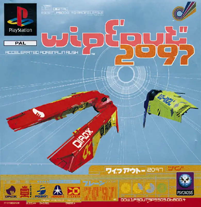 Wipeout 2097  - PS1 - gebraucht