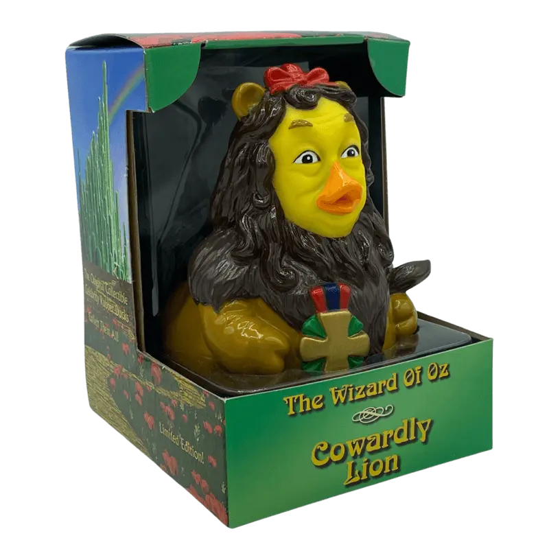 Wizard Of Oz The Cowardly Lion Ente Badeente CelebriDucks