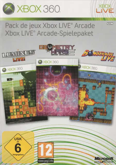 Xbox Live Arcade-Spielepaket / Pack de jeux Xbox Live Arcade - XBOX 360 - Gebraucht