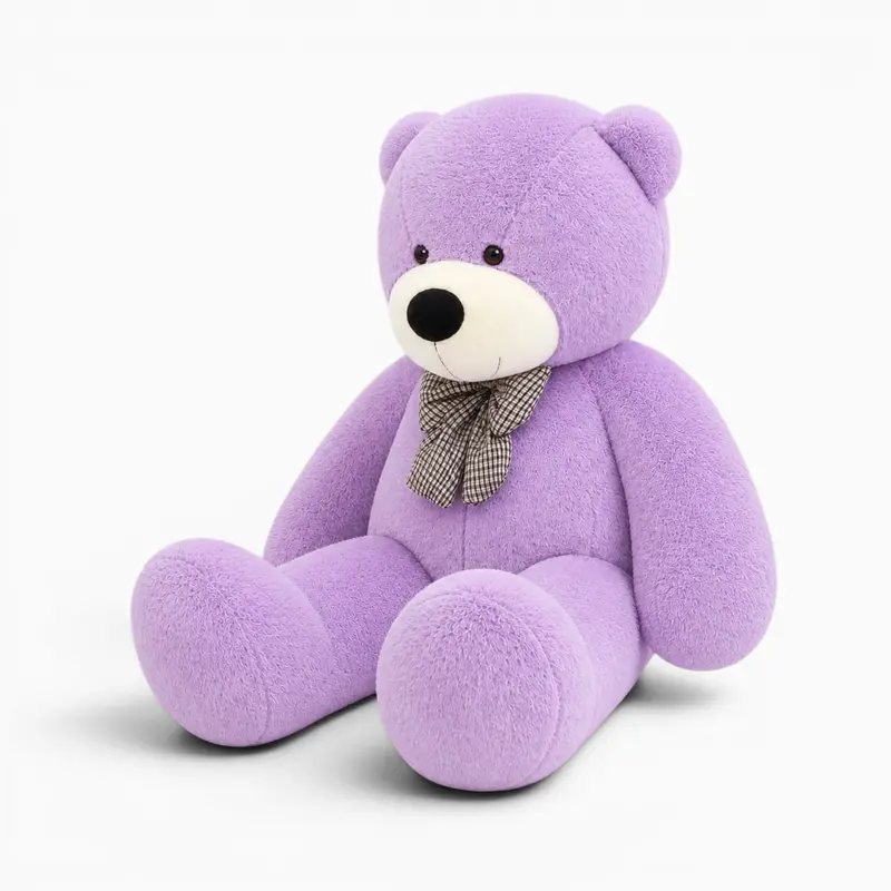 XXL Lila Teddybär