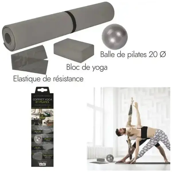 Yoga- und Pilates-Set 4 Zubehörteile