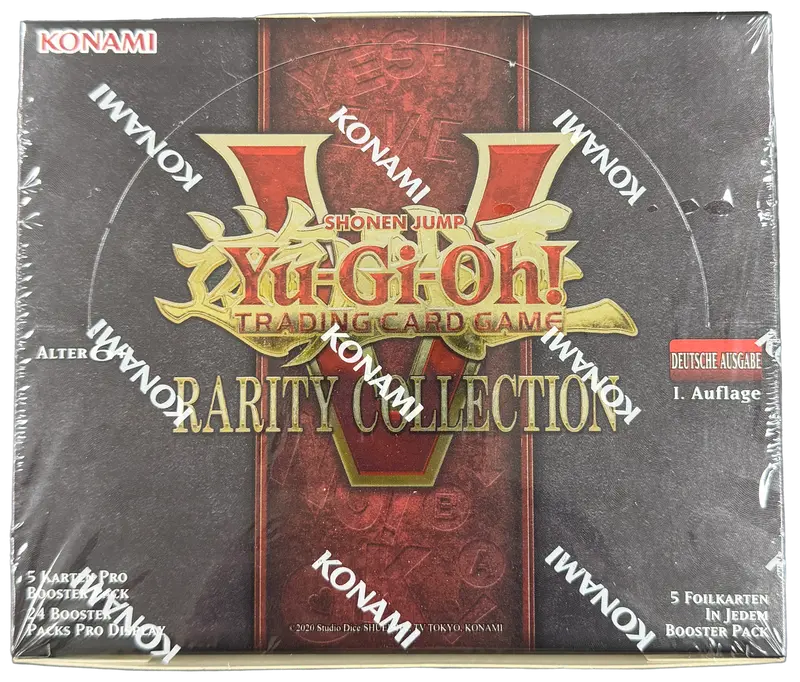 Yu-Gi-Oh! TCG - Rarity Collection V Display (24x Boosterpacks) [DE]