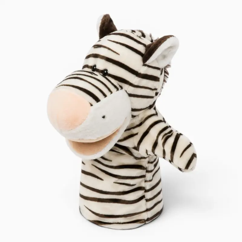 Zebra Handpuppe Kuscheltier