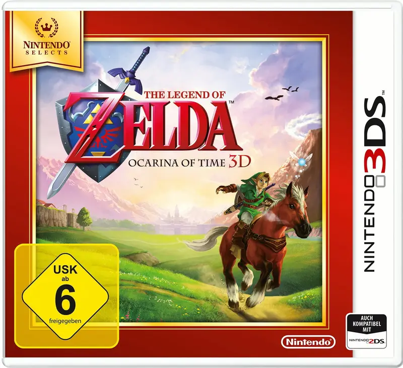 Zelda Ocarina of Time 3D [Nintendo Selects] - Nintendo 3DS - gebraucht