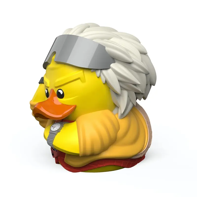 Zurück in die Zukunft Doc Brown 2015 Ente Badeente TUBBZ