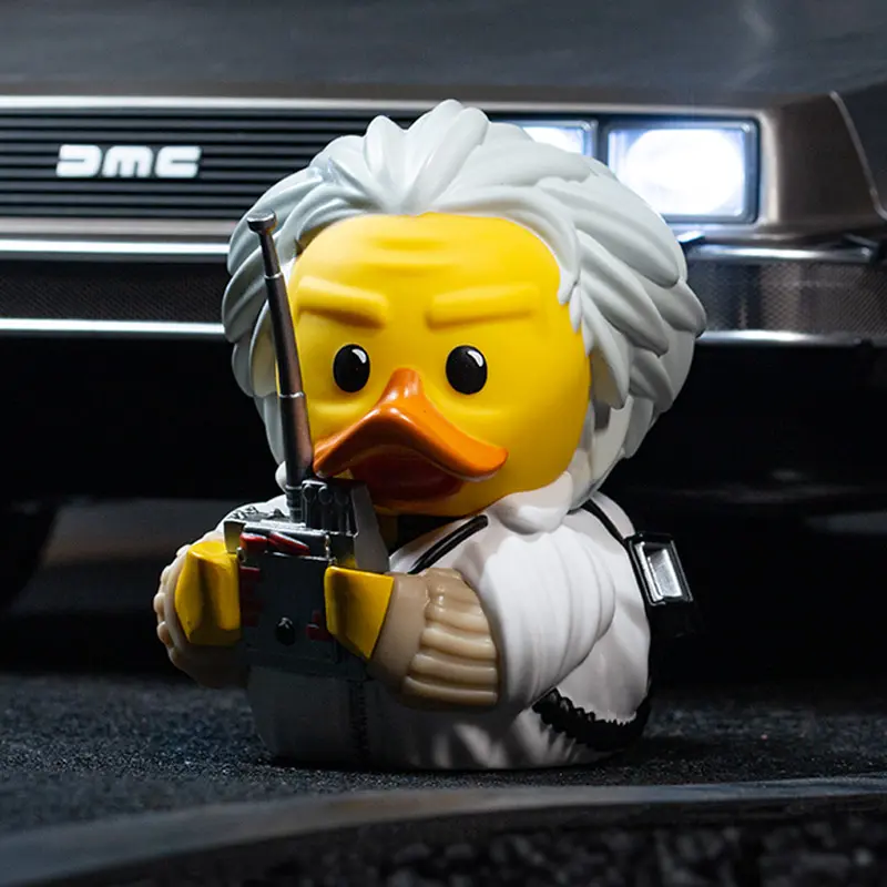 Zurück in die Zukunft Doc Brown Ente Badeente Sammelfigur TUBBZ
