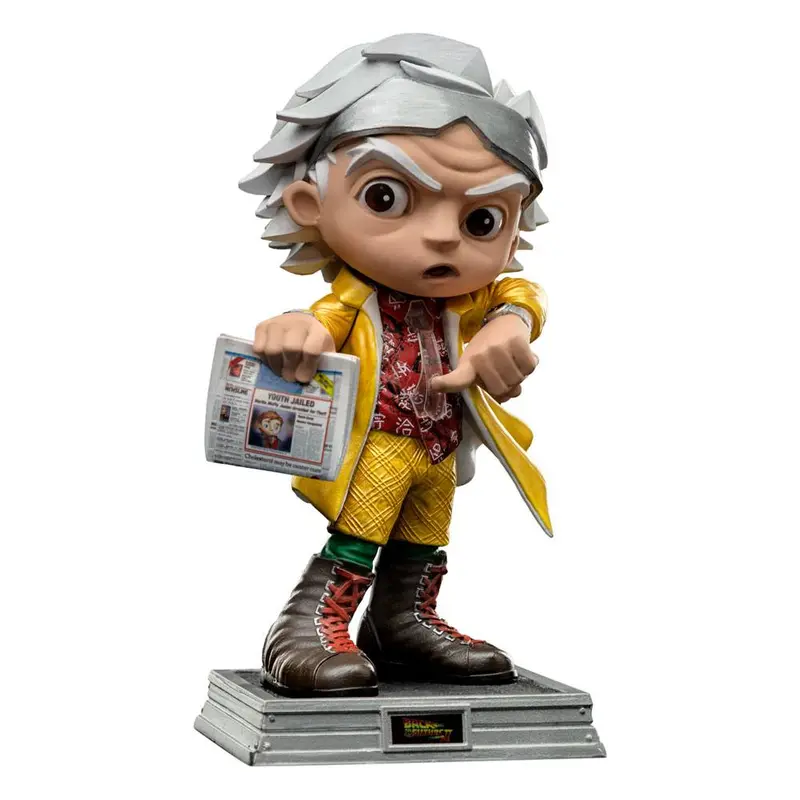 Zurück in die Zukunft II Mini Co. PVC Figur Doc Brown 15 cm - sofort lieferbar