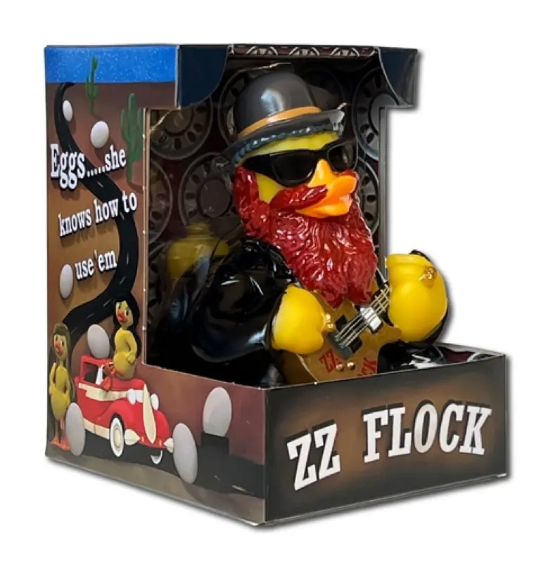 ZZ Flock Rockband Ente Badeente Quietscheente CelebriDucks
